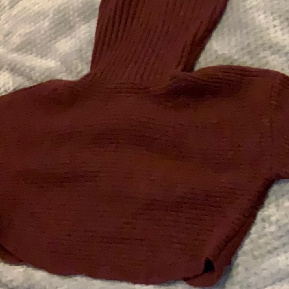 Women's Burgundy Sweater